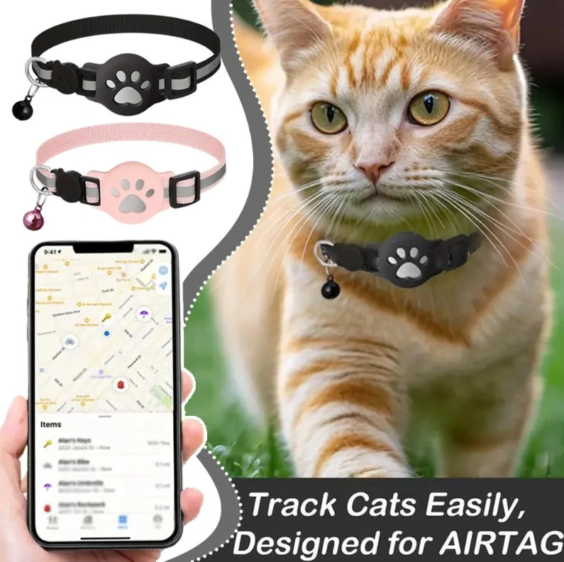 Accurate Positioning Night Reflective Adjustable Collar Pet Tracking GPS Positioning Collar Phone 1005012373250484