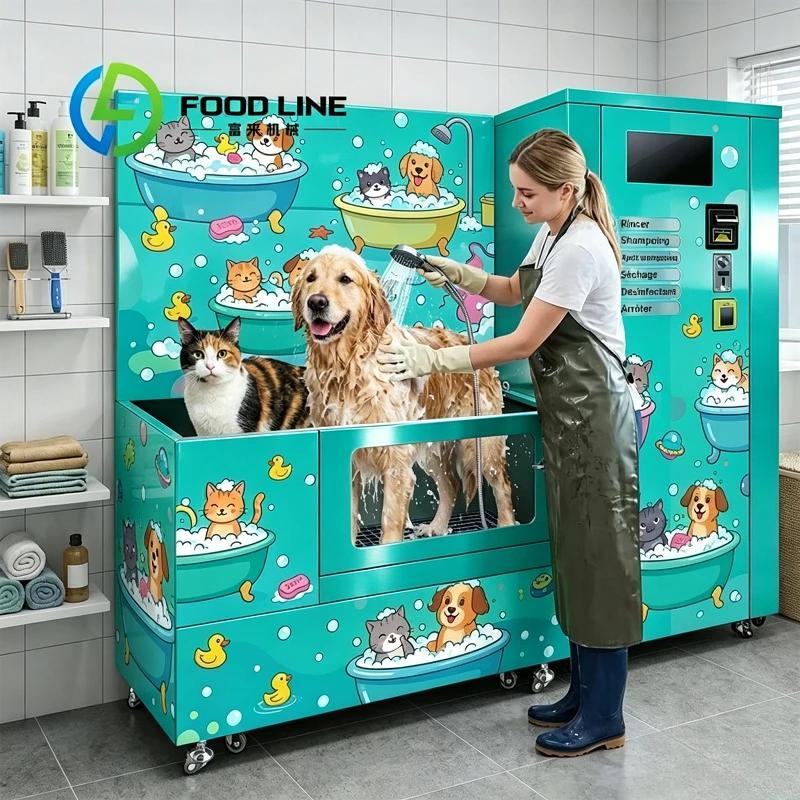 Dog Washing Station Dedicated Space Layout with Non Slip Base for Safe and Stable Dog Bathing 1005012374391868