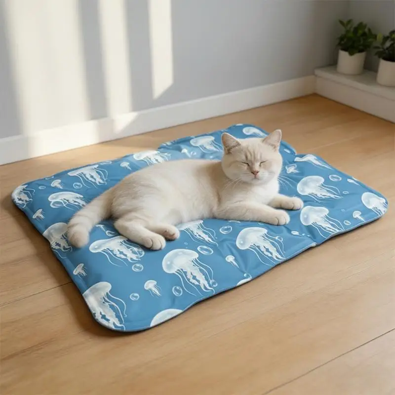 Self Cooling Gel Dog Cat Ice Pad Non Toxic Pet Cooling Mat for Summer Indoor Outdoor Bed Crate Couch 1005012375523875