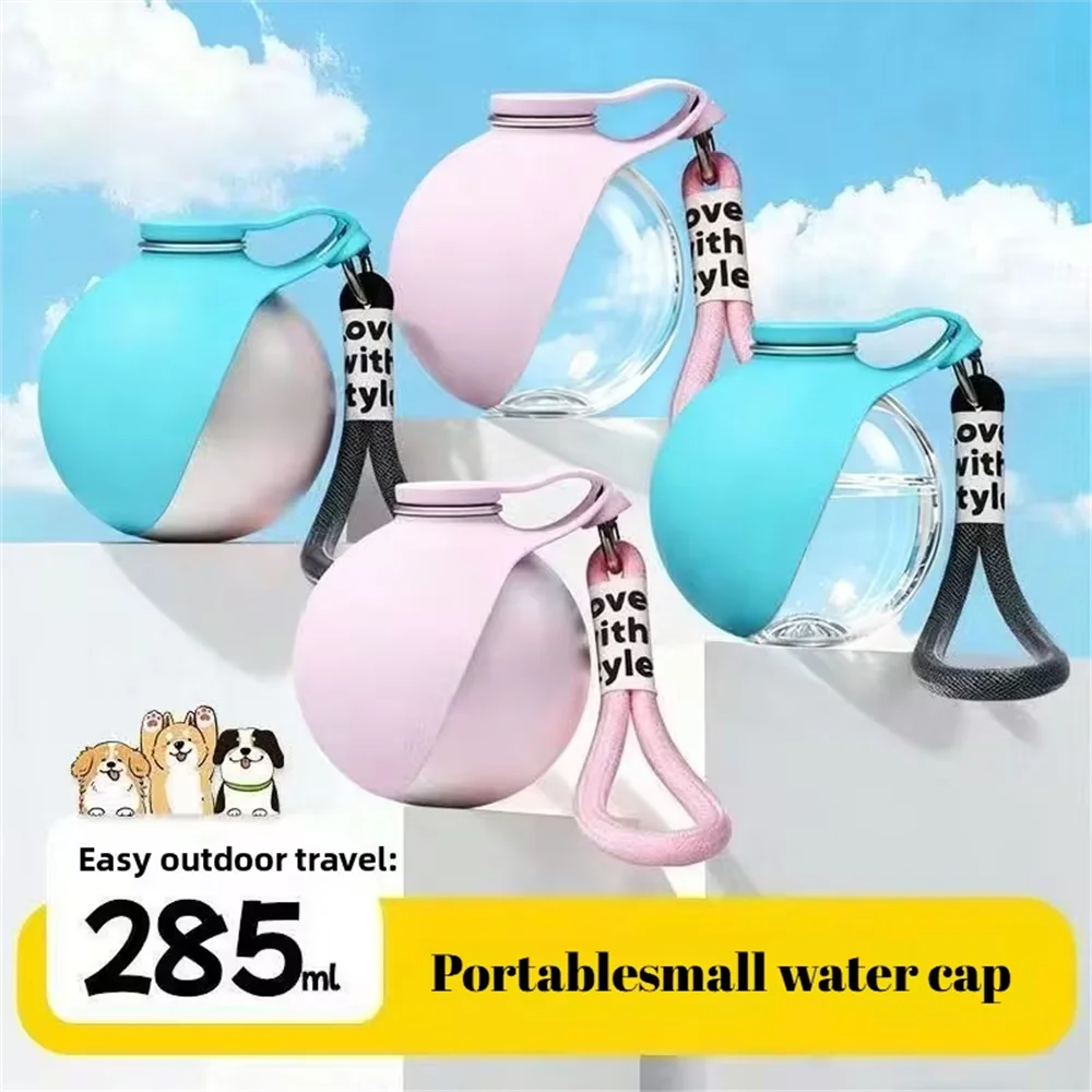 Upgraded 2In1 Portable Water Bottle with Collapsible Dog Bowl 1005012375965607