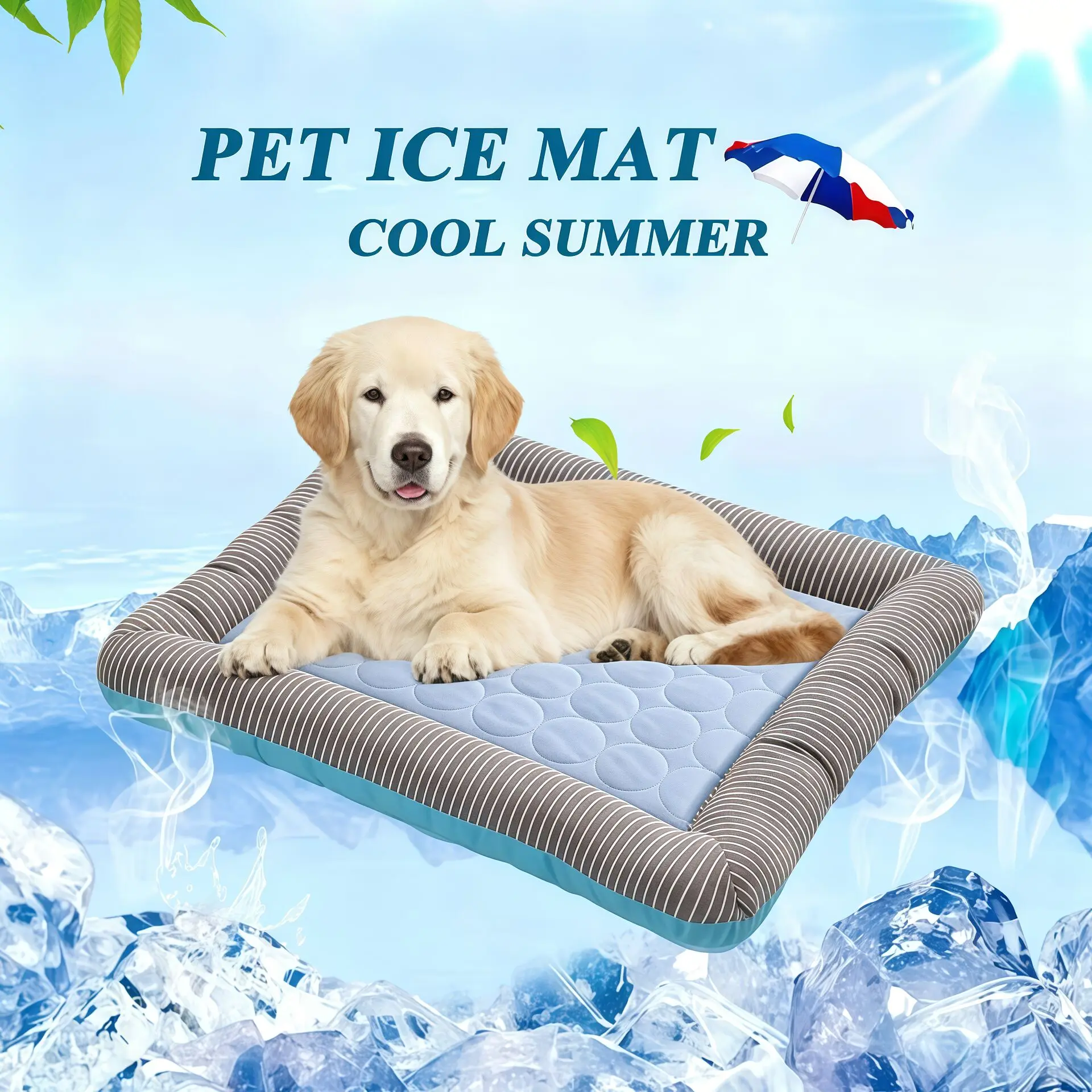 Cooling Pad Bed for Dogs Cats Puppy Kitten Cool Mat Pet Blanket Ice Silk Material Soft for Summer 1005012384729983