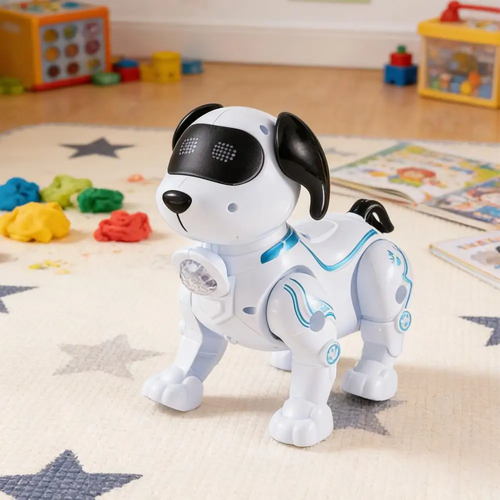 Intelligent Music Robot Dog Interactive Smart Walking Singing Pet Children's Educational Crawling 1005012386336467