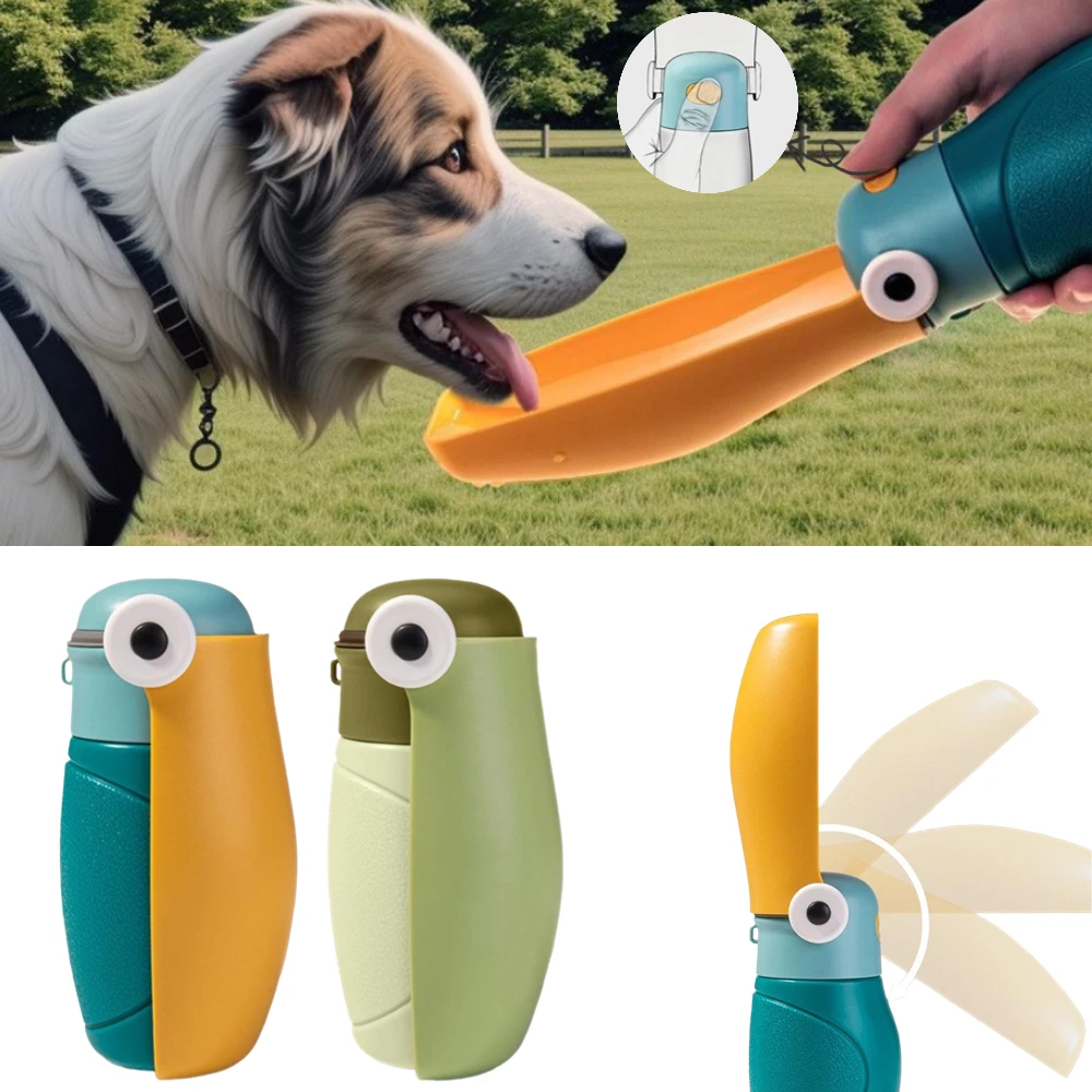 Portable Dog Water Bottle for Small Medium Big Dogs Outdoor Travel Leak Proof Drinking Puppy (300ml) 1005012386655505