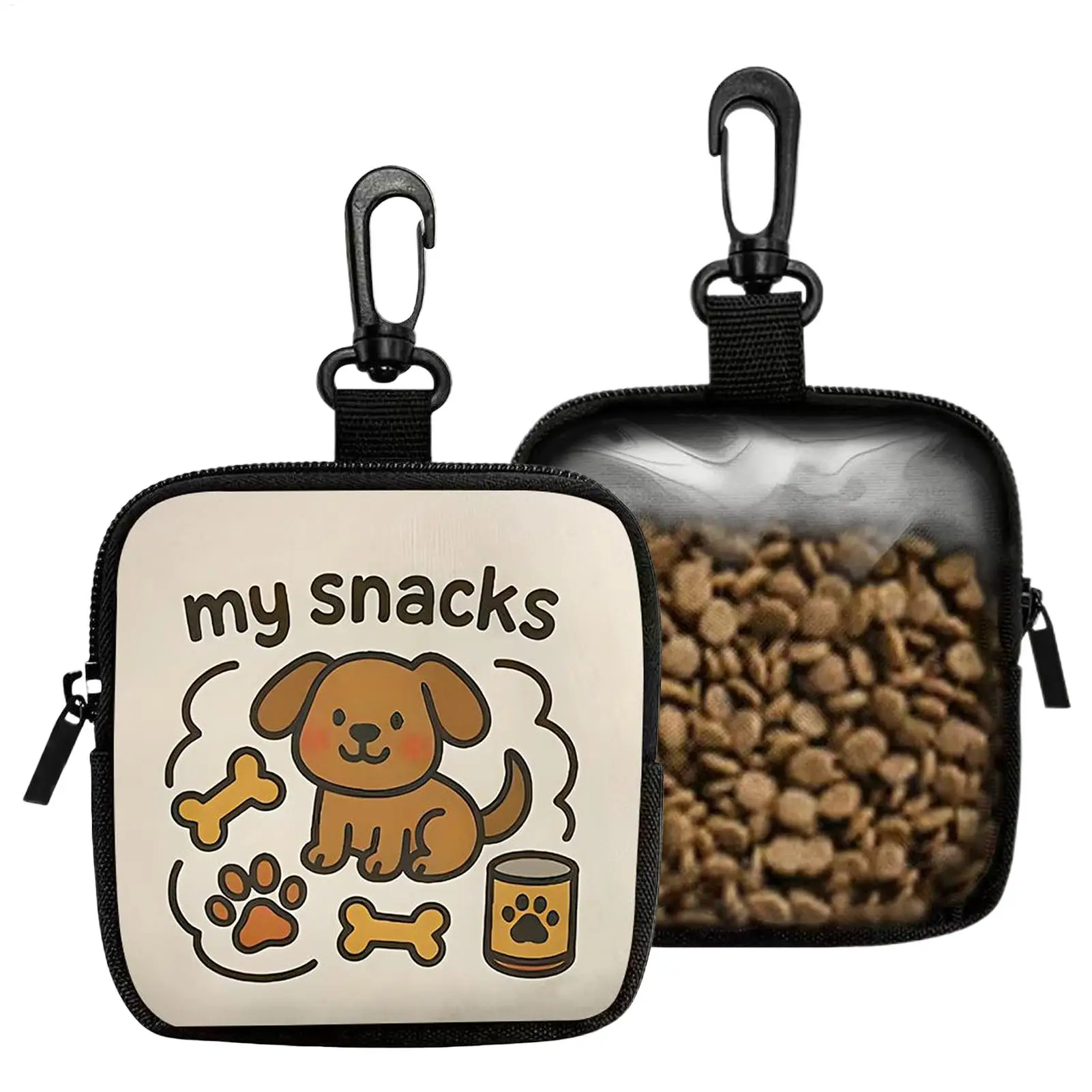 Dog Treat Pouch Portable Food Storage Dispenser Pet Puppy Training Pouch for Outdoor Camping Hiking 1005012388122549