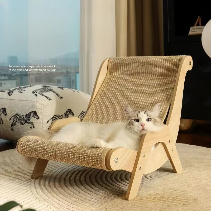 Sisal Cat Scratcher Bed Wear Resistant Low Shedding Big Size Cat Lounge Chair Anti Scratch Sofa Cat 1005012388663548