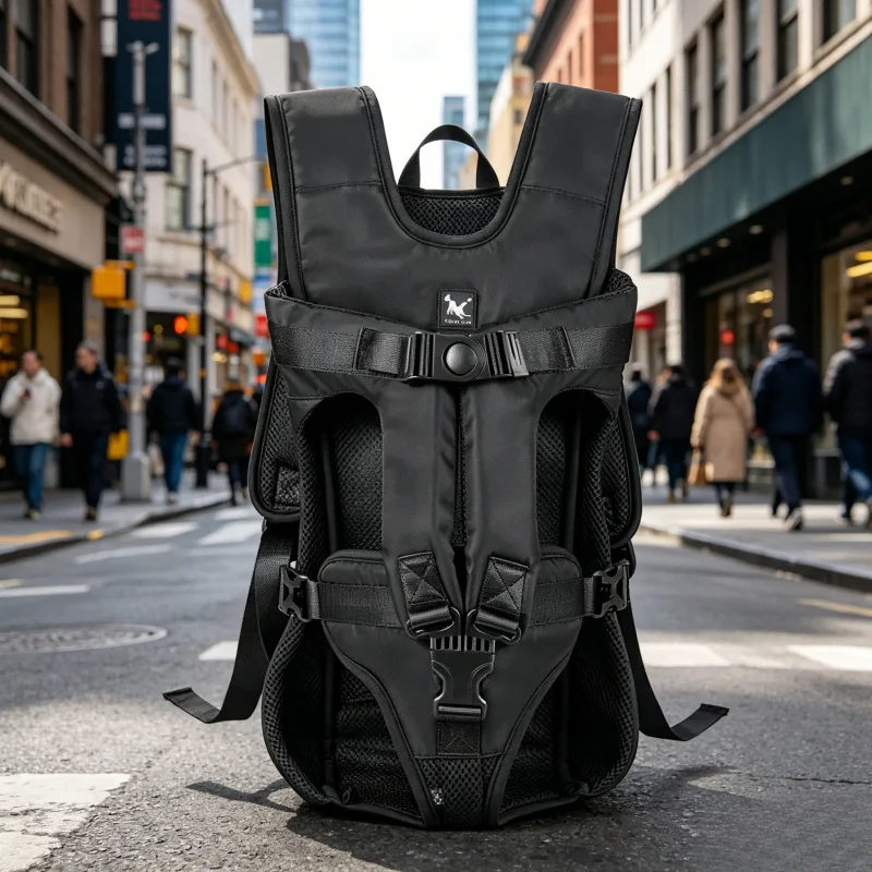Pet Backpack Carrier for Cats & Dogs, Front Travel Dog Bag for Small Medium Breeds 1005012389499432