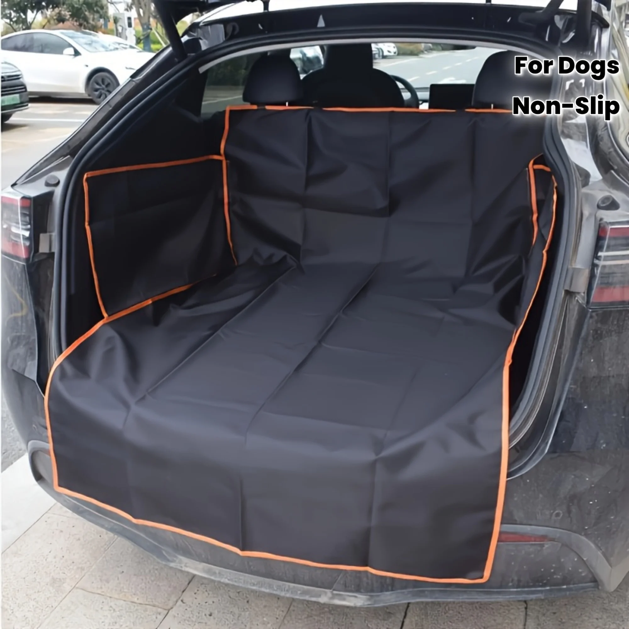 Cargo Liner for Dogs, Pet Cargo Cover Dog Seat Mat for Suvs Sedans Vans with Bumper Flap Protector 1005012390097824
