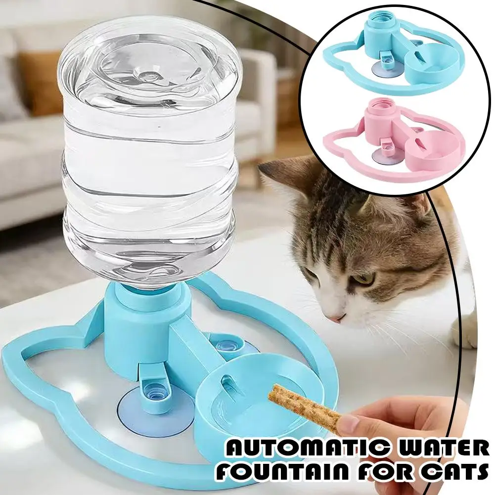 No-Electric Gravity Cat Water Fountain, No Filter Automatic Pet Water Dispenser 1005012390897576
