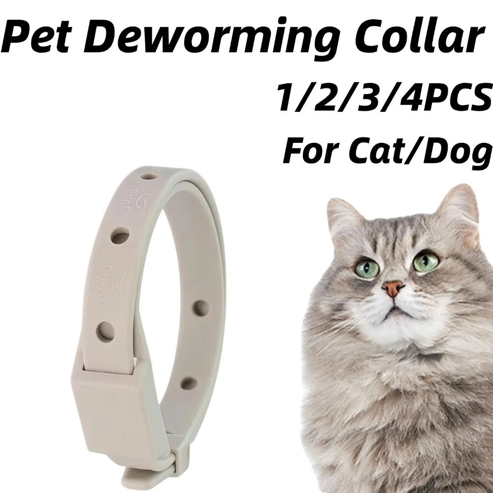 Adjustable Pet Deworming Collar Flea and Tick Prevention Comfortable for Cats Dogs Supplies 1005012390971329