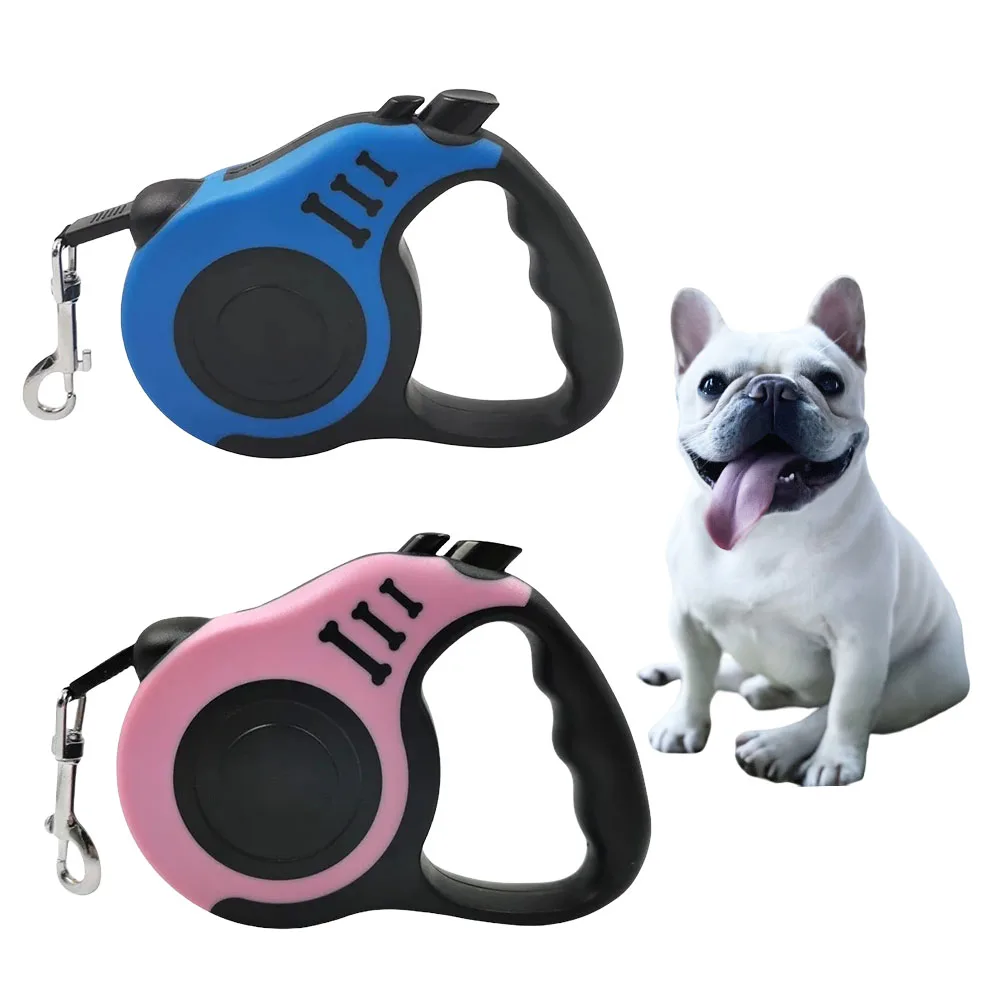 Dog Leash Durable Automatic Retractable Nylon Cat Lead Extension Puppy Walking Running Roulette (3m) 1005012391658649