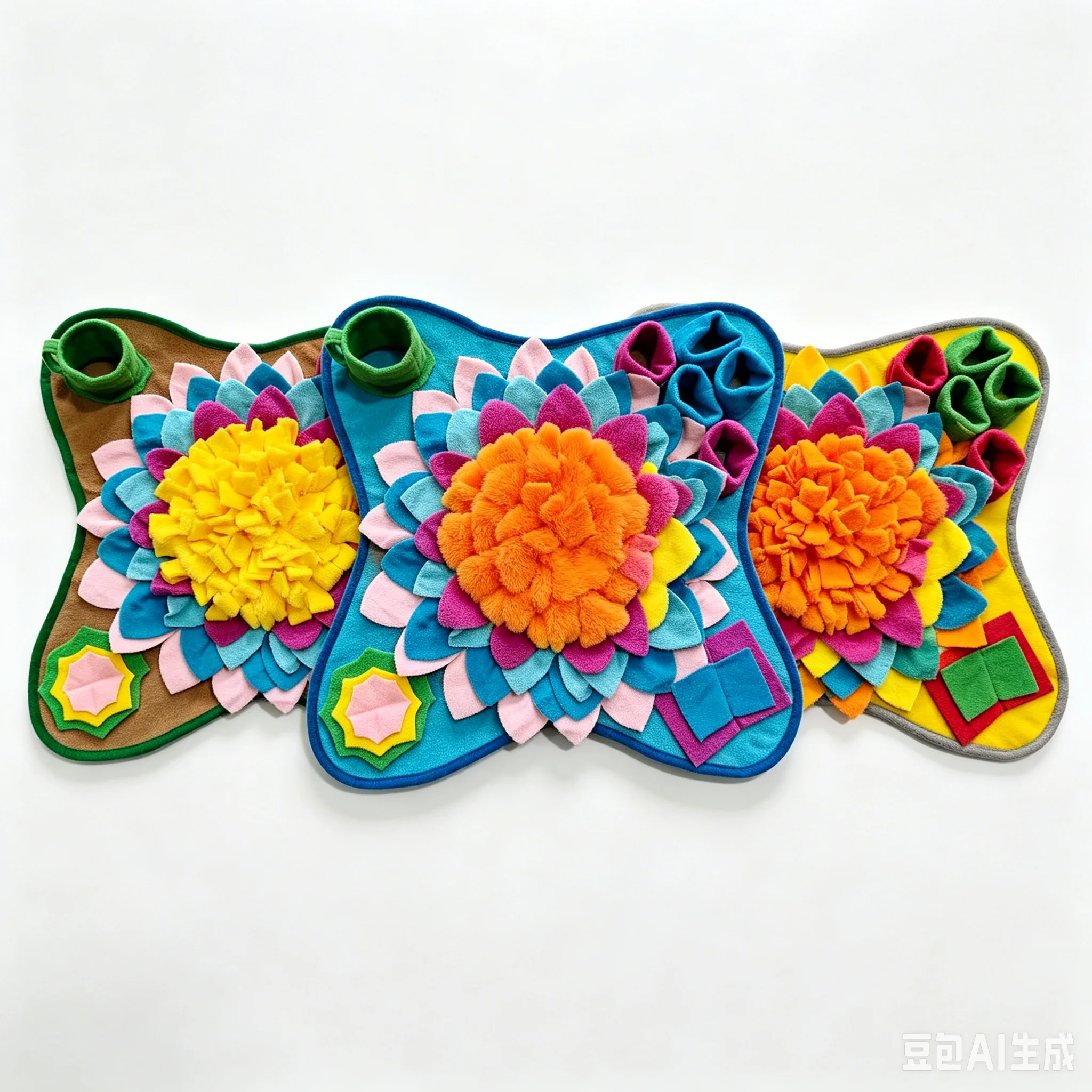 Pet Sniffing Training Mat Dogs Cats Educational Stress Relief Bite Resistant Slow Food Mat Pets 1005012396270822