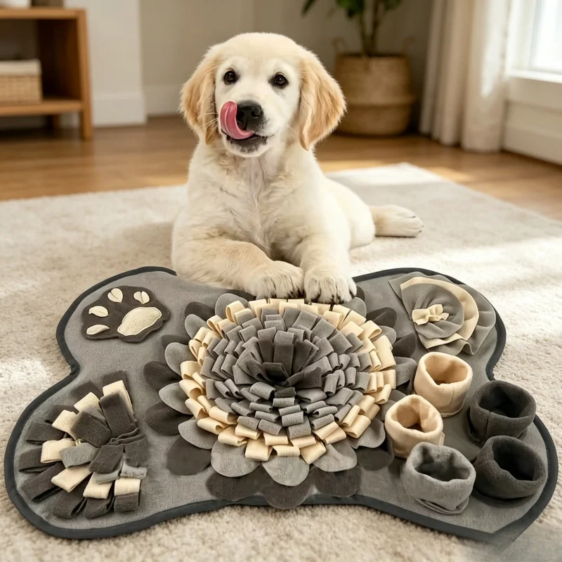 Pet Sniffing Mat for Dogs, Interactive Durable Slow Feeding Pad 1005012397211589