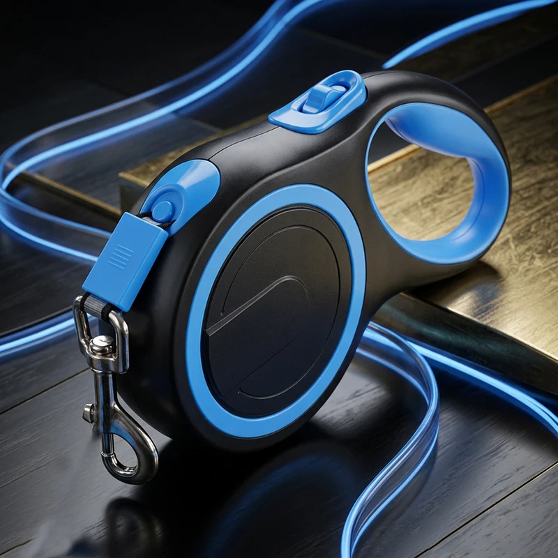 8M Auto Retractable Dog Leash with Anti Lost Wrist Strap for Pet Small Large Dogs Cats Outdoor (5M) 1005012399006996
