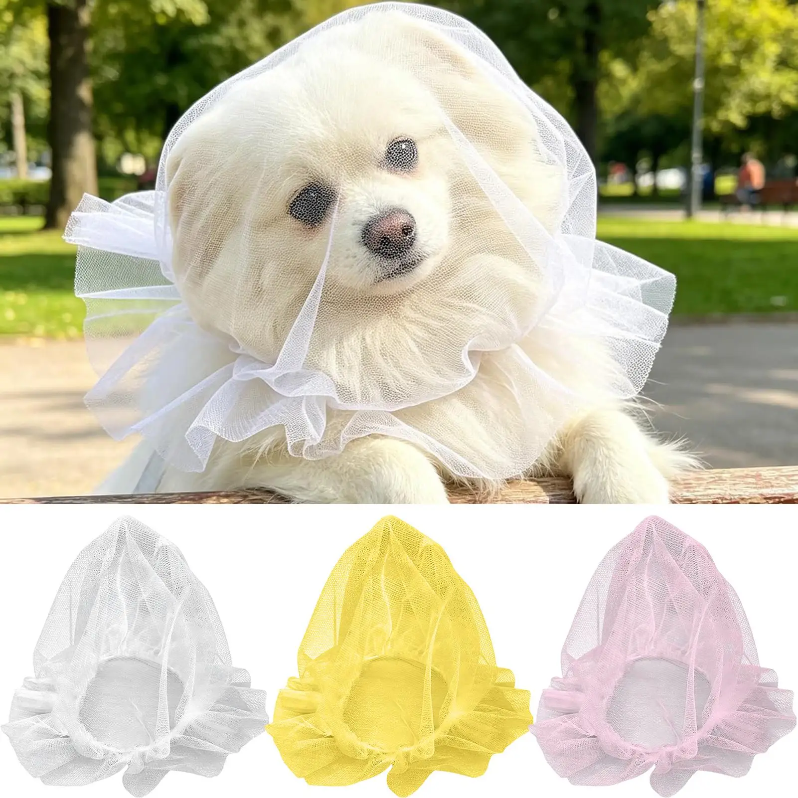 Dog Face Mesh Net Breathable Mesh No-Eat Adjustable Quick-Release Dogs Pet Anti-Scavenging Muzzle 1005012401055638