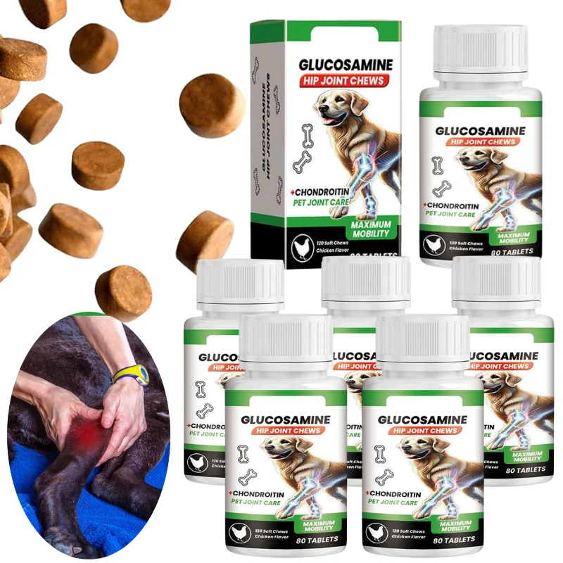 Tablets Dog Joint Care Tablets Supplement Glucosamine Pet Soft Chews Chondroitin 1005012402788844