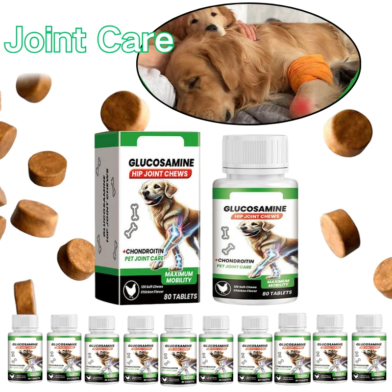 Tablets Pet Joint Care Soft Chews Supplement Glucosamine Chews Chondroitin 1005012403142021