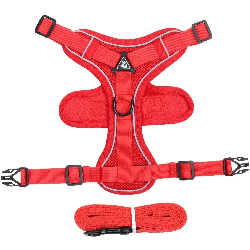 Reflective Trim Cat Harness Leash Vest Style Breathable Adjustable Escape Proof 1005012403347483