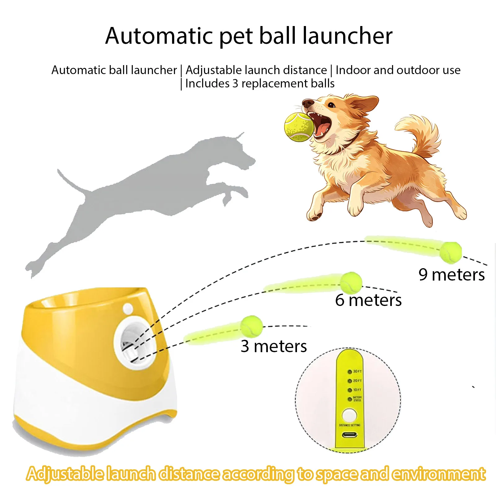 Automatic Dog Ball Launcher 1005012404785741