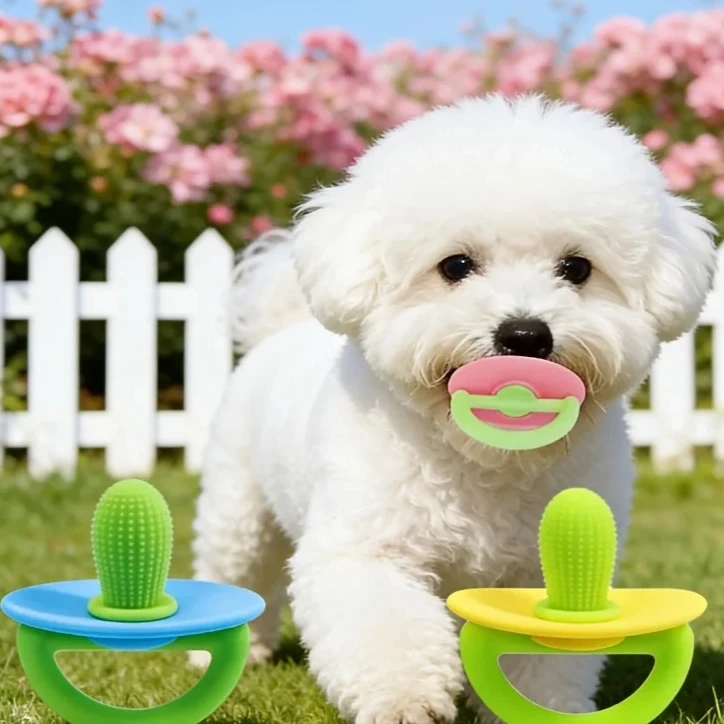 Small Dog Chew & Teething Toy, Durable Stick Design, Functional Pet Pacifier for Daily Entertainment 1005012404832807