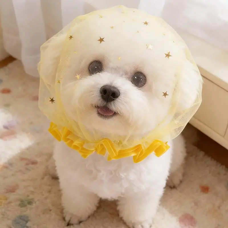 Pet Mesh Head Cover for Dogs Anti-Eating Stray Headgear Breathable Portable Outdoor Walking Muzzle 1005012406145198
