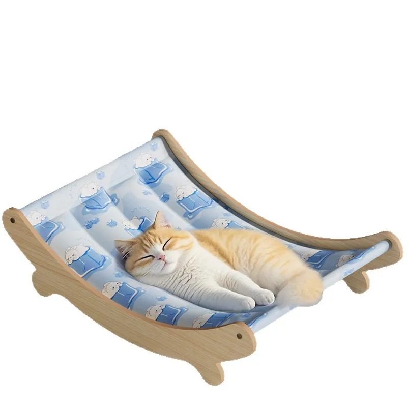 Cat Dog Ice Pad Pet Summer Mat Recliner Cooling Artifact Hammock Nest Sofa Cradle for Sleeping 1005012406148331