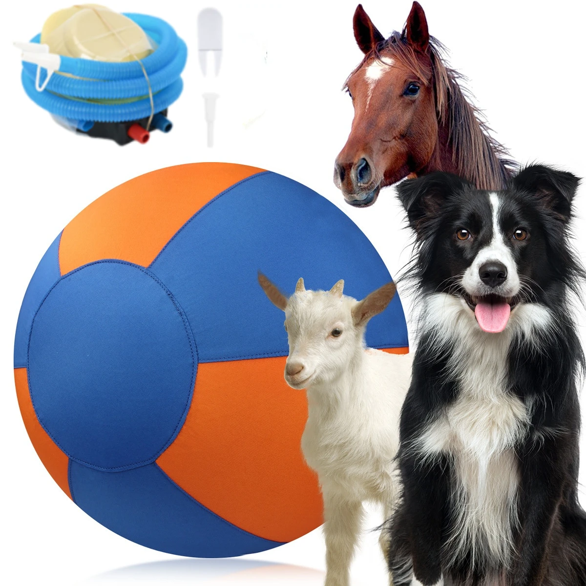 Pet Herding Ball Toy, Giant Dog Outdoor Training Toy, Durable Tear-Resistant Exercise Play Toy 1005012406438306