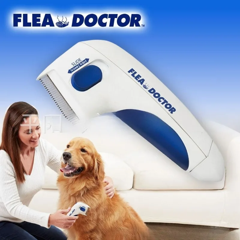 Pet Flea Cleaner, Electric Lice Cleaner, Pet Cleaning Supplies, Suitable for Dogs and Cats (1Pcs) 1005012409883717