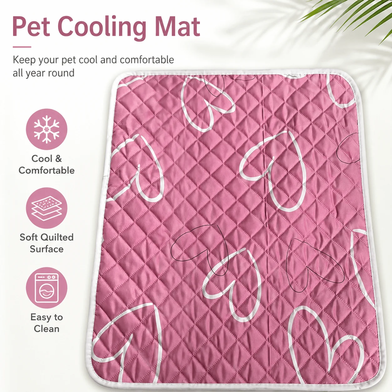 Oversized Cooling Pet Bed Breathable Sweat Absorbing Dog Cat Bed Summer Pet Cold Bed Extra Large 1005012410742730