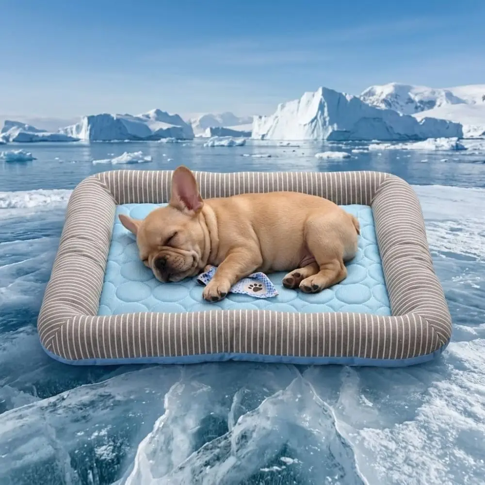 Ice Silk Material Cooling Pad Bed for Dogs Cats Soft Summer Sleeping Puppy Kitten Cool Mat 1005012411810100