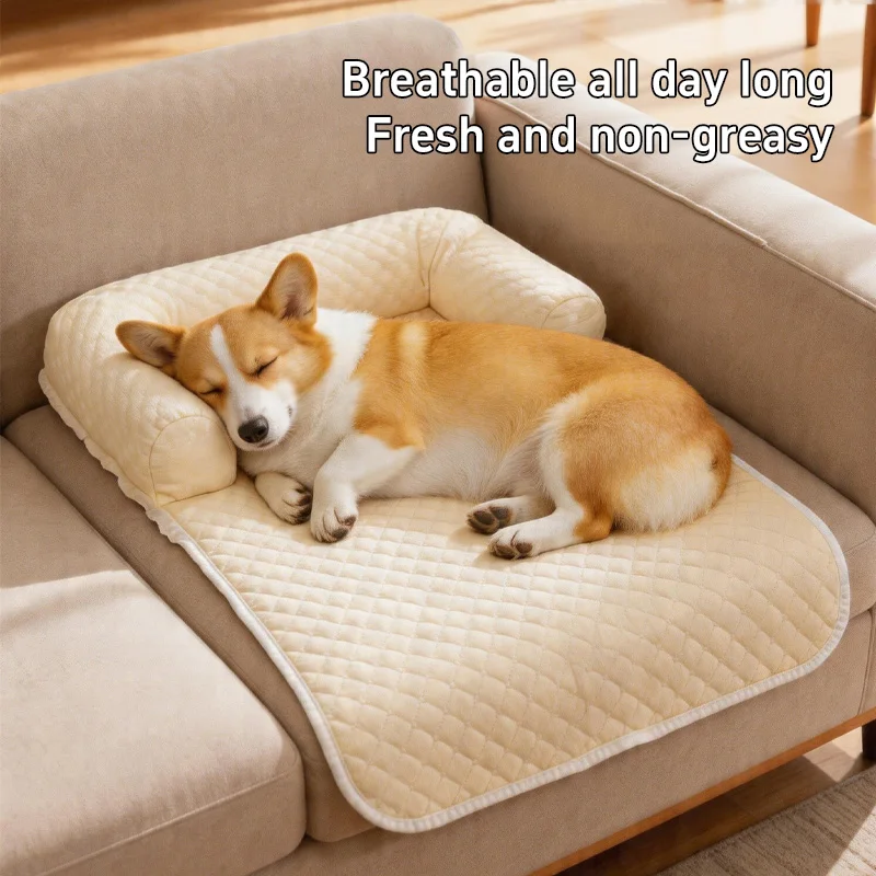 Removable Washable Dog House Summer Cool Mat for All Seasons Breathable Summer Cat Cooling Pad 1005012412432355