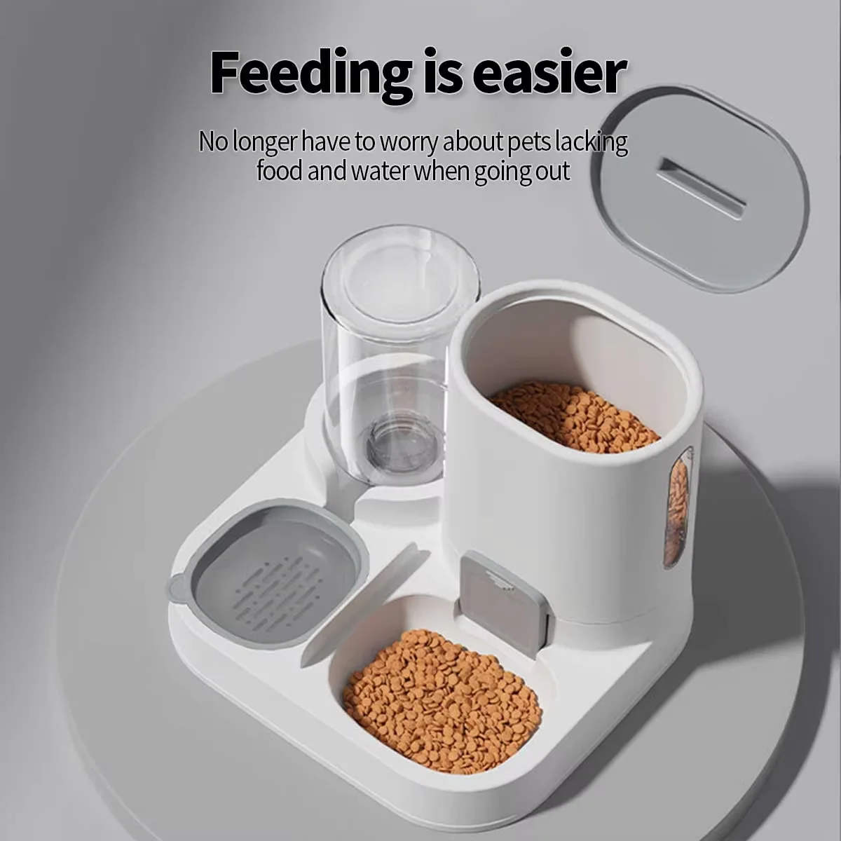 Automatic Non Plug in Feeder Reinforced Design for Pet Supplies Anti Knock (1PC) 1005012414802584
