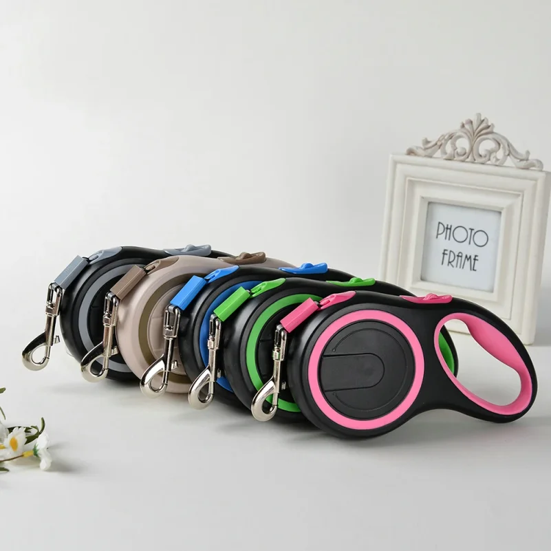 Large Dog Leash Retractable Pet Extendable Strap Outdoor Training Puppy Traction Belt for Small (8m) 1005012415674095