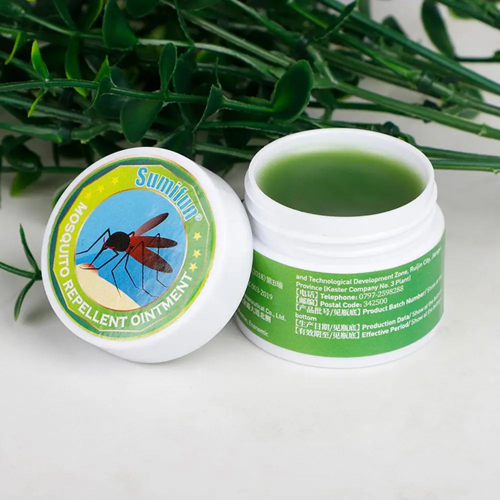 Herbal Mosquito Bite Relief Cream Fast Acting Anti-Itch Ointment Natural Plant Extract Gentle (10g) 1005012418115006