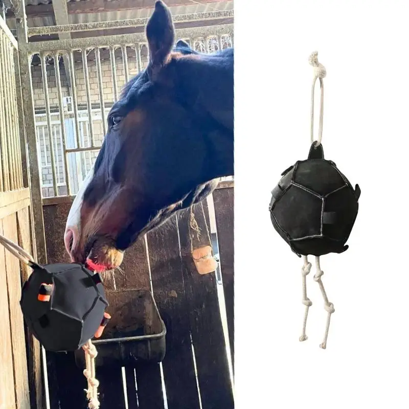 Horse Enrichment Toys Interactive Training Feeder Hay Ball Stall Toy for Horses for Goat Cow Sheep 1005012419324907