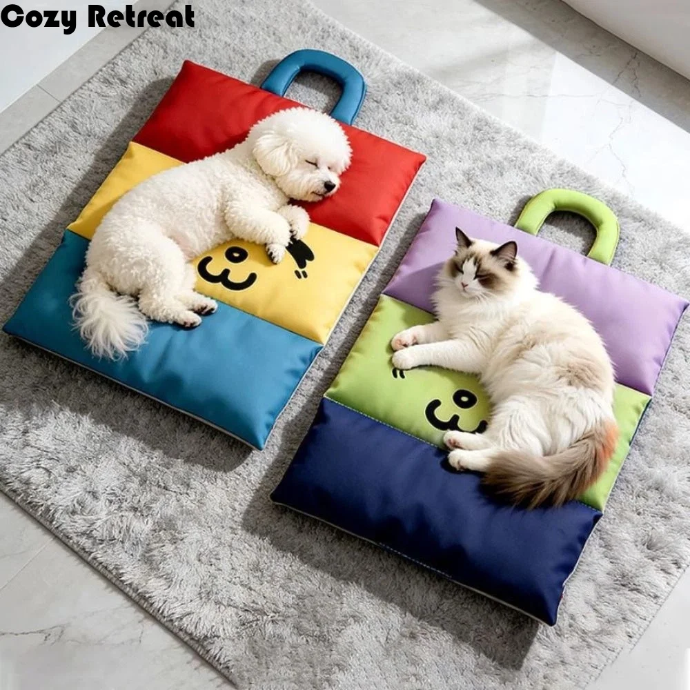Dopamine Waterproof Dog Cooling Mat Non-Slip Double-Sided Pet Sleeping Pad Folding with Handle Cat 1005012419671485
