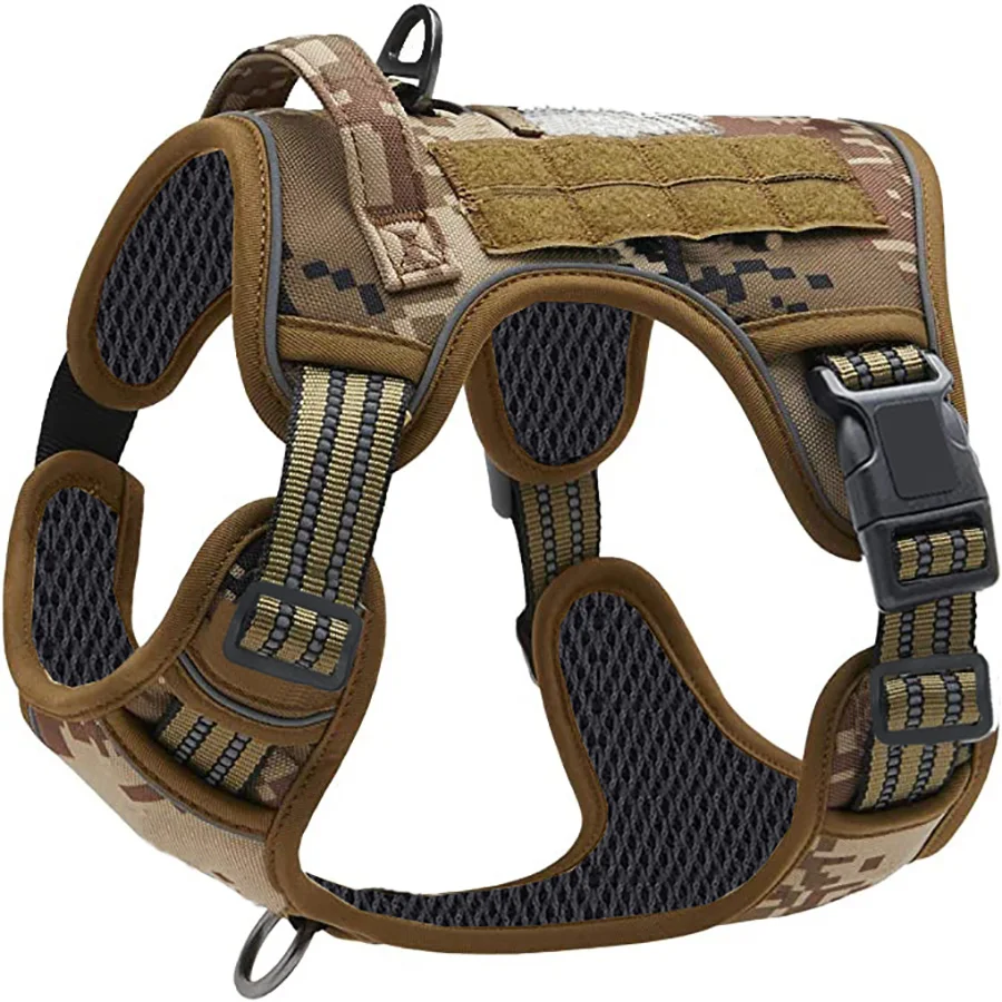 Painless No Pull Large Dog Tactical Harness 1005012421102823
