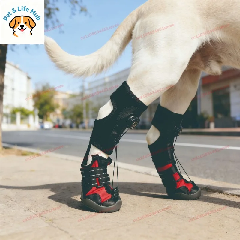 Dog Shoes Protection Puppy Boots Injured Joint Fixation Dirty Proof Anti Drop Wear Resistant Hard 1005012421318855