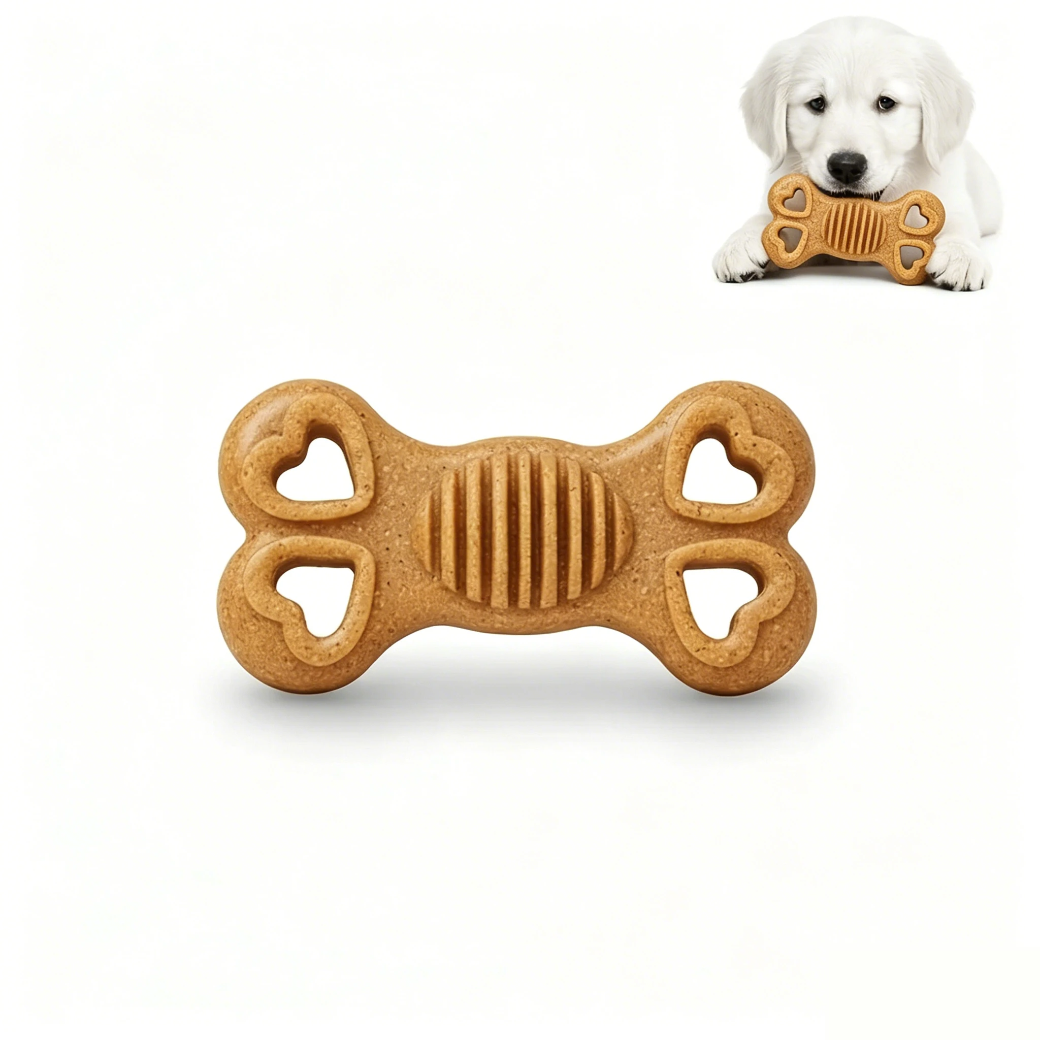 Indestructible Dog Chew Toy Textured Bone for Aggressive Chewers Perfect Puppies Durable Dog Toys 1005012421362902