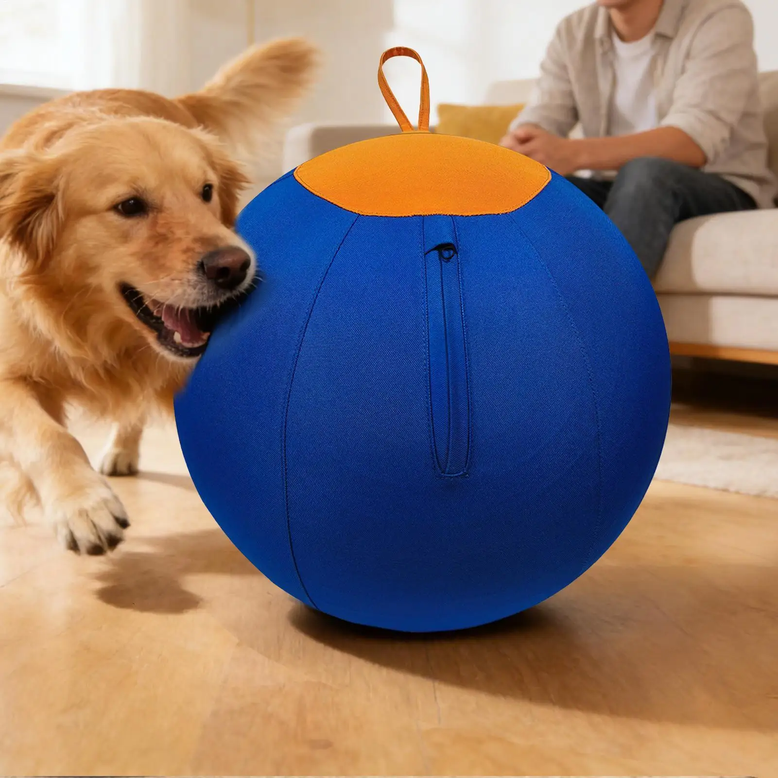 Large Dog Ball Interactive Moving Toys Pet Supplies Herding Ball for Dogs Breed for Puppy Small 1005012422067663