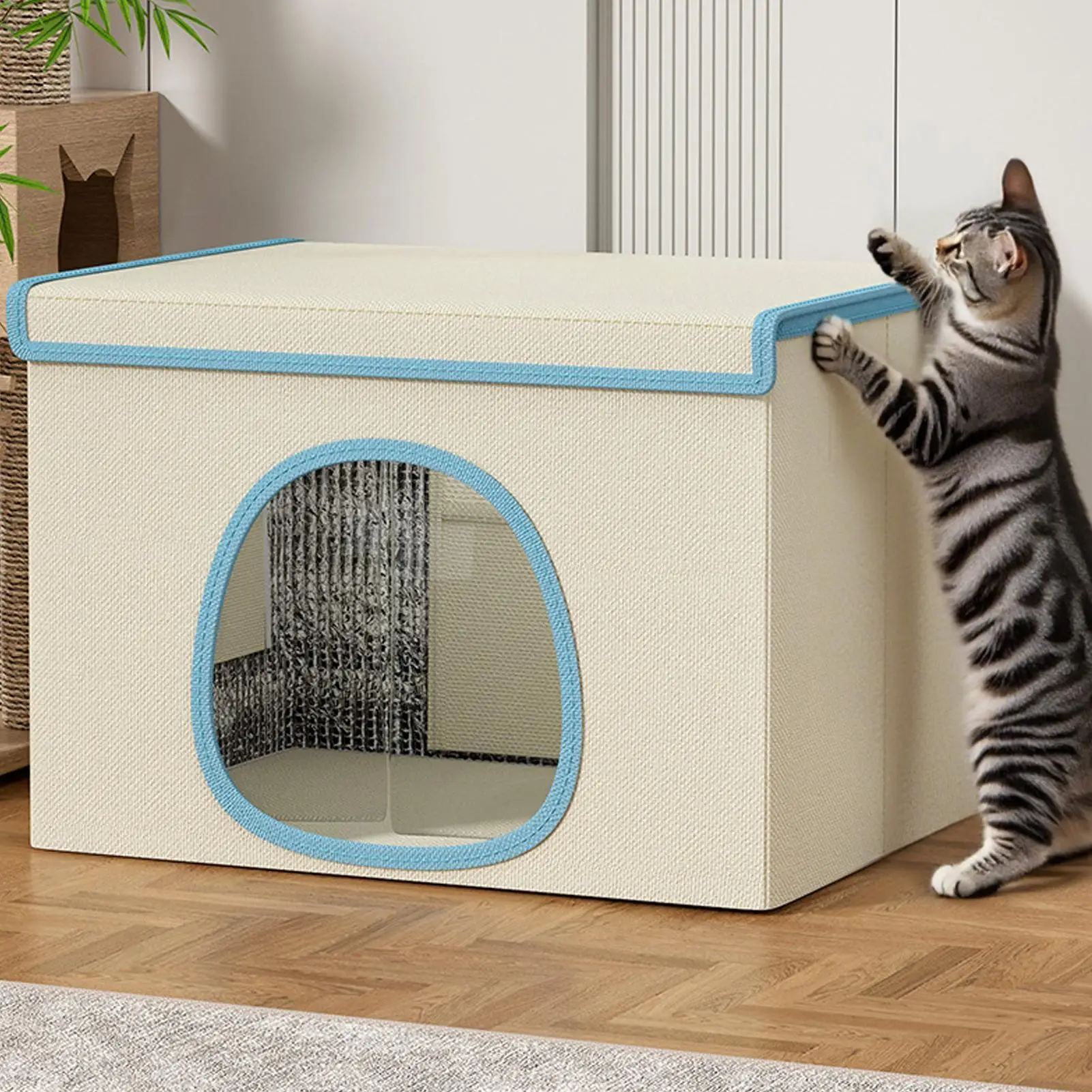 Cat Cooling House Dog Nest with 6 Ice Packs Cold Dog Shelter for Pet Parents Trainers Animal Lovers 1005012422366661