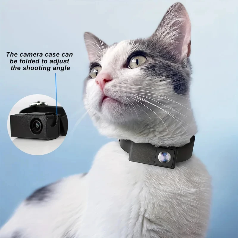 HD 1080P Pet Cameras Dog Cat Pet Camera Wireless Collar Camera No Wifi Needed Video Records 1005012422681551