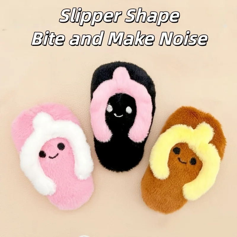 Funny Interactive Plush Dog Toys Creatives Slipper-Shaped Giggling Chewing Toy for Dog the Perfect 1005012423977583