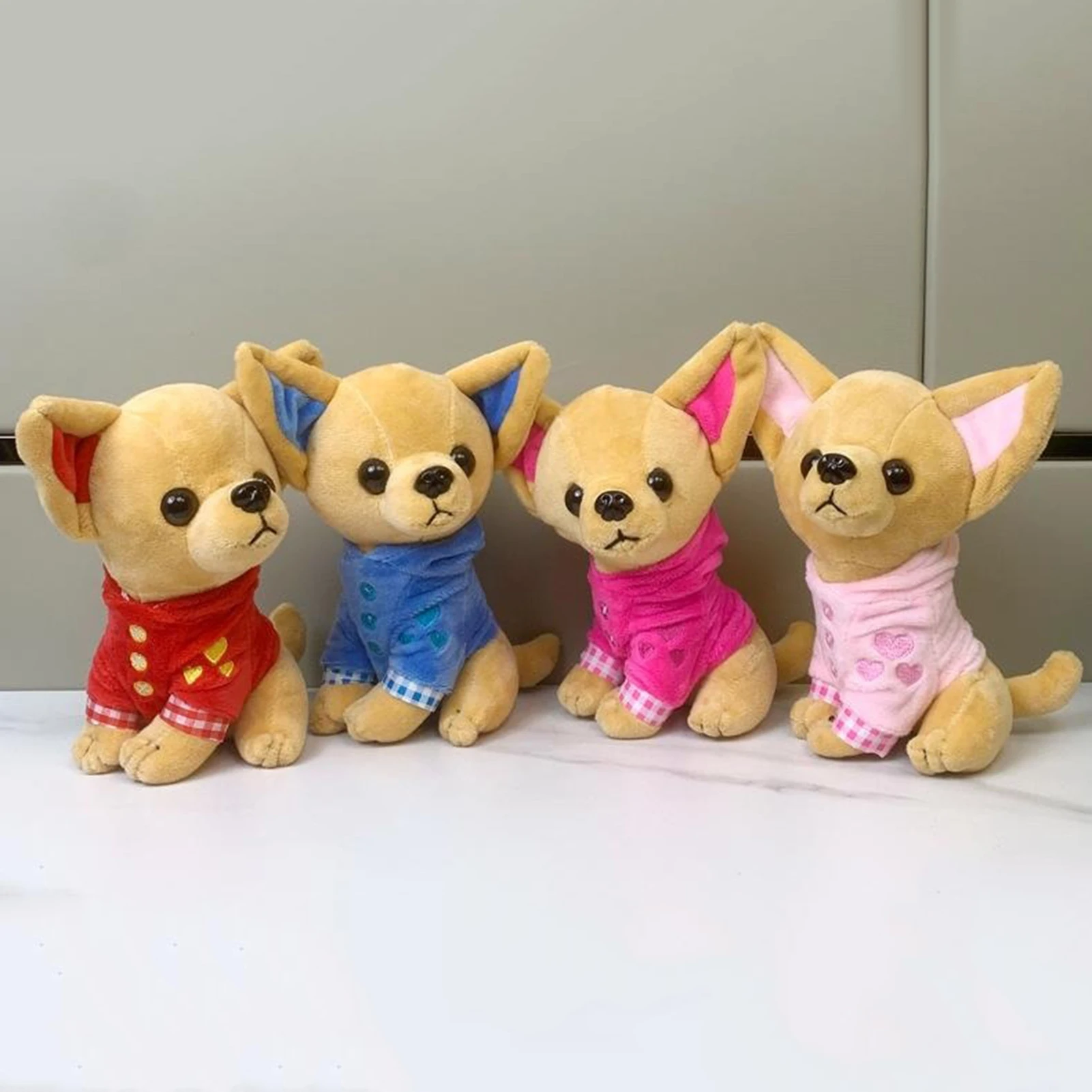 Plush Dog Toy Cute Puppy Stuffed Animal Soft Pillow Doll Birthday Gift for Kids Desktop Home Decor 1005012425176676