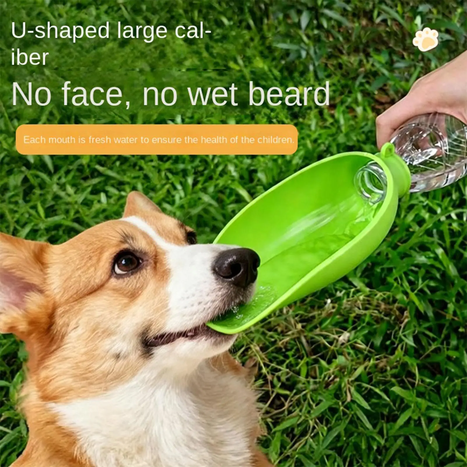 Leakproof Dog Travel Water Bottle Silicone Large Portable Pet Feeder Outdoor Drinking Bowl Puppy 1005012427356300