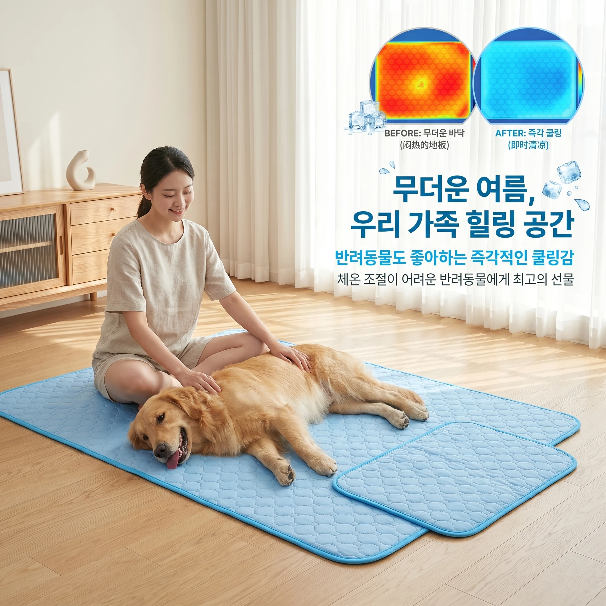 Multifunctional Folding Dog Cat Cooling Mat Summer Ice Pad for Bed 1005012428537956