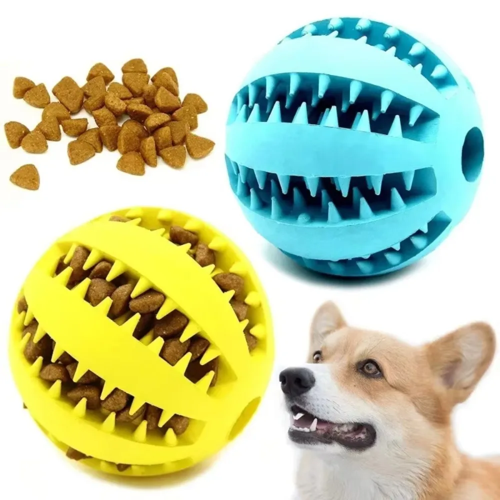 Pet Dog Toy Self-Entertainment Boredom Relief Molar Teeth Leak Food Ball Bite-Resistant Puppy Hide 1005012429926550
