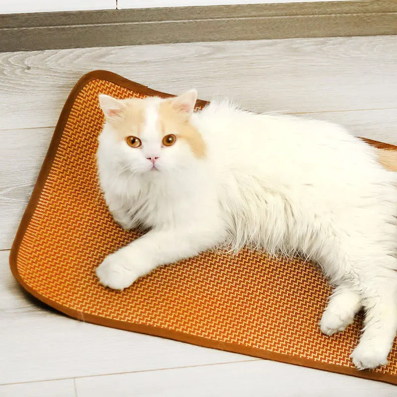 Summer Dog Cooling Mat Pet Cold Bed Breathable Moisture-Proof Cool Mat Portable Pet Bed for Dogs 1005012430097135