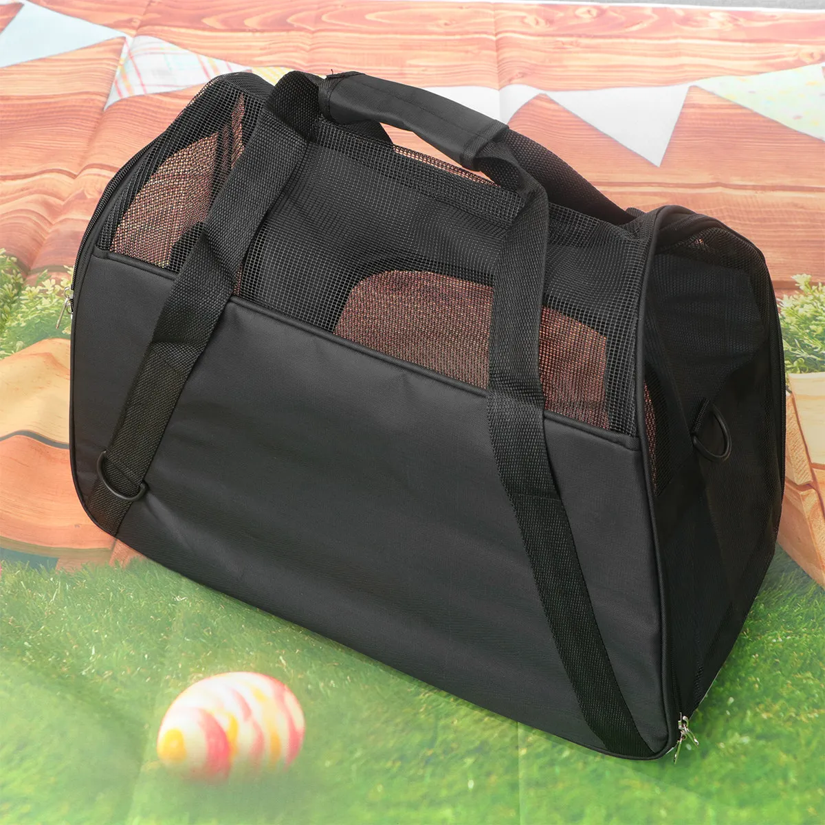 Breathable Mesh Pet Carrier Large Comfortable Dog Cat Puppy Travel Bag Outdoor Carrier Handbag (1Pcs) 1005012430618623