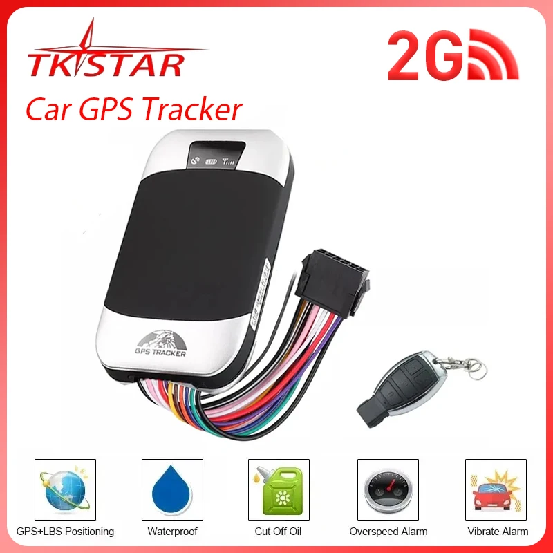 TK303G 2G Car GPS Tracker Real-Time Vehicle Locator with Remote Control and SOS Function Motorcycle 1005012432916997