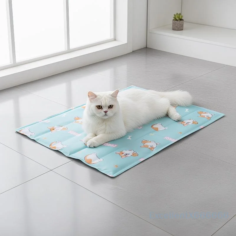 Reusable Pet Cooling Mat Waterproof Non-Toxic Gel Pad Summer Soft Cushion for Dogs Cats Outdoor 1005012433385285